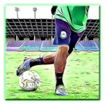 soccer footwork training android application logo